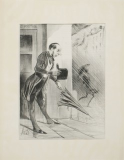 New patented umbrella, with an improved spring system, to swiftly open at the slightest touch.