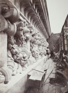 Stage Frieze and Cornice, c. 1870, Louis-Emile Durandelle, French, 1839–1917, France, Albumen
