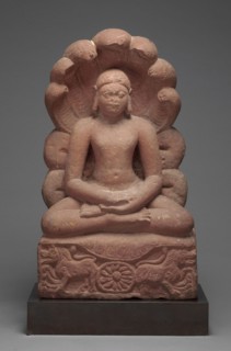 Jaina Tirthankara Parshvanatha with Serpent Hood, 6th century, India, Uttar Pradesh, Uttar Pradesh,