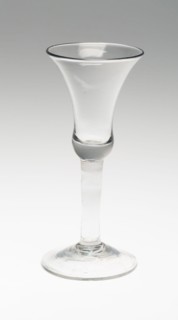 Wine Glass, c. 1780, England, Glass, 17.8 cm (7 in.)