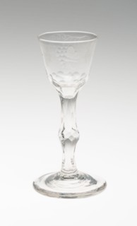 Wine Glass, c. 1790, England, Glass, 14.6 cm (5 3/4 in.)