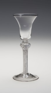 Wine Glass, c. 1785, England, Glass, 17.1 cm (6 3/4 in.)