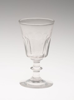 Wine Glass, 19th century, England, Glass, 10.6 cm (4 3/16 in.)
