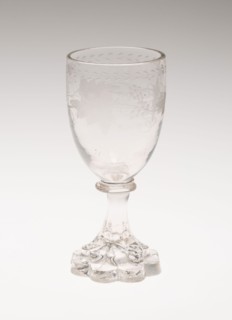 Wine Glass, 1800/50, England, Glass, 11 cm (4 5/16 in.)