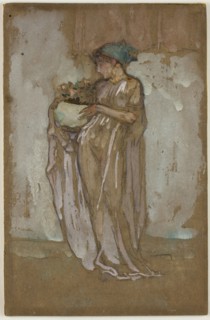 The Little Blue Cap, 1893/95, James McNeill Whistler, American, 1834-1903, United States,