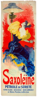 Saxoleine, 1893, Jules Chéret (French, 1836-1932), printed by Imprimerie Chaix, France, Color