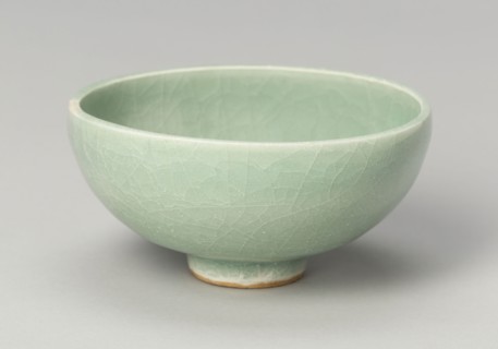 Bowl with Central Floret, Southern Song dynasty (1127–1279), 13th century, China, Longquan ware,