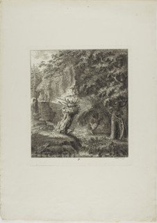 Landscapes Dedicated to M. Warelet, 1764, Salomon Gessner, Swiss, 1730-1788, Switzerland, Etching
