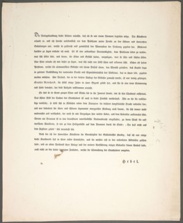 Foreward, from Zehn Blätter zu Hebels Alemannischen Gedichten, 1820, published by Mohr und Winter,