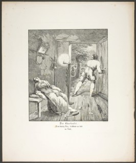 The Carbuncle, plate three from Zehn Blätter zu Hebels Alemannischen Gedichten, 1820, Sophie
