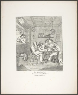 The Carbuncle, plate two from Zehn Blätter zu Hebels Alemannischen Gedichten, 1820, Sophie Reinhard