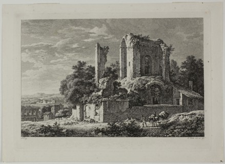 Italianate Landscape, 1822/24, Philipp Veith, German, 1768-1837, Germany, Etching on wove paper,