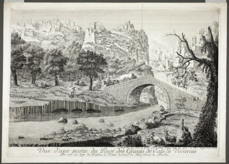 View of Part of the Pathway of the Giants of Vals in Vivarais, c. 1778, Arnault Éloi Gautier