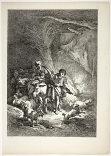 Plate 30 of 38 from Oeuvres de J. B. Huet, 1796–99, Jean Baptiste Huet, French, 1745-1811, France,