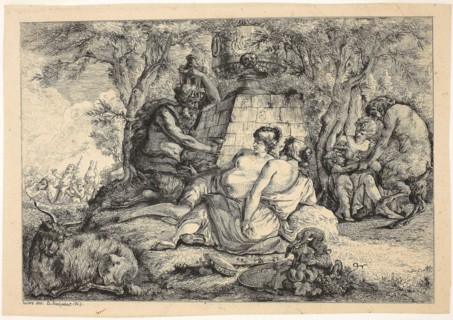 Nymphs and Satyrs, 1763, possibly Pierre Thomas Leclerc (French, born 1739), possibly Sébastien