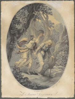 The Ingenious Love, 1788, Jacques Guillaume Legrand (French, 1743-1808), after Jean Honoré
