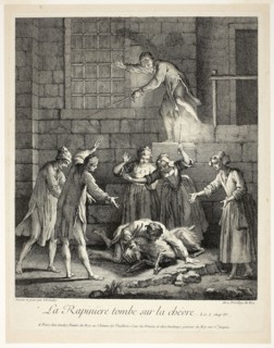 Comic Stories: The Plunderer Falls on the Goat, 1726, Jean-Baptiste Oudry, French, 1686-1755,