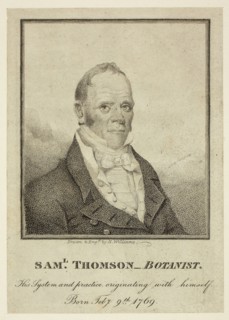 Sam’l. Thomson, Botanist, n.d., Henry Williams, American, 1787-1830, United States, Engraving and