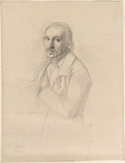 Auguste Degas, c. 1859, Edgar Degas, French, 1834–1917, France, Graphite, with touches of stumping,