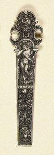 Ornamental Design for Knife Handle with Earth, from The Four Elements, c. 1590, Johann Theodor de
