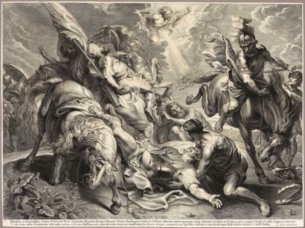 The Conversion of Saint Paul, 1621/33, Schelte Adamsz. Bolswert (Dutch, active in Flanders, c.