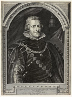 Philip IV, King of Spain, 1632, Paulus Pontius, Flemish, 1603-1658, Flanders, Engraving in black on