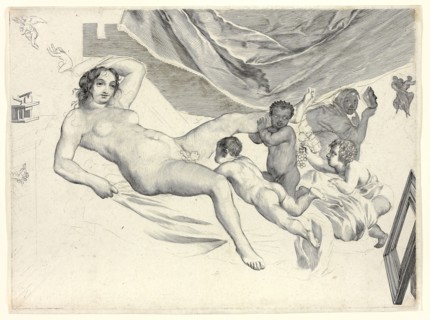 The Mousetrap, c. 1654, Claude Mellan, French, 1598-1688, France, Engraving and drypoint in black