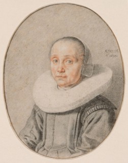 A Portrait of a Woman, 1650, Jan de Bray, Dutch, c. 1627-1697, Netherlands, Black and red chalk on