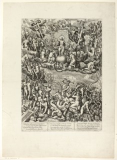 The Last Judgment, 1599, Barbara van den Broeck (Flemish, born c. 1558/60), after Crispin van den