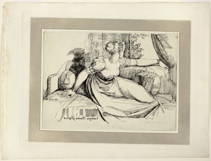 A Woman Sitting by the Window (Evening Thou Bringest All), from the first issue of Specimens of