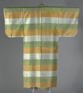 Noshime (Male Noh Costume), 2nd half of the 18th century, Japan, Silk, plain weave, lined with silk