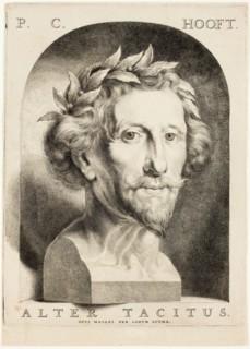 Portrait of Pieter Cornelisz. Hooft, 1669/81, Janus Lutma, II, Dutch, 1624-1689, Netherlands,