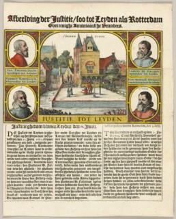 Execution of Arminians in Leiden, 1623, Claes Jansz. Visscher, Dutch, 1587–1652, Netherlands,