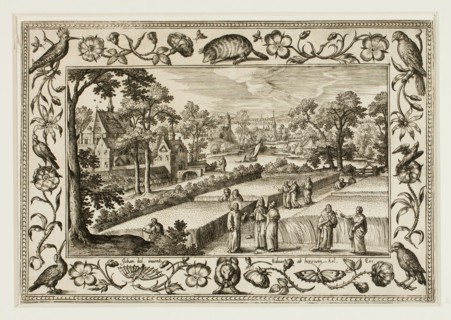 Christ and the Disciples in the Field, from Landscapes with Old and New Testament Scenes and