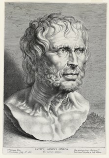 Seneca, 1638, Lucas Vorsterman (Flemish, 1595-1675), after Peter Paul Rubens (Flemish, 1577–1640),
