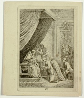 Plates 9-11, from Nella Venuta, 1764, Franz Edmund Weirotter (Austrian, 1730–1771), after Etienne
