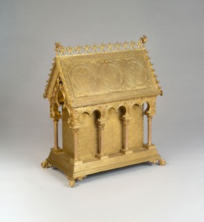 Reliquary, c. 1851, Eugène Emmanuel Viollet-le-Duc, French, 1814-1879, Made by Louis Bachelet,