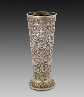 Vase, 1899/1900, Ovchinnikov Firm, Moscow, 1853-1917, St. Petersburg, 1873-1917, Moscow, Russia,