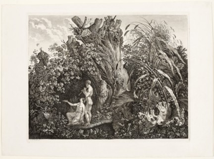 The Sacrifice of Pan, 1808/15, Carl Wilhelm Kolbe, the elder, German, 1759-1835, Germany, Etching