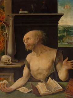 Saint Jerome in Penitence, 1525/30, Master of the Lille Adoration, Netherlandish, active about