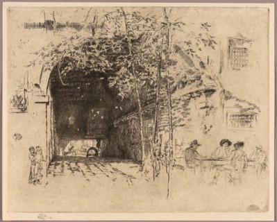 The Traghetto, No. 2, 1880, James McNeill Whistler, American, 1834-1903, United States, Etching and