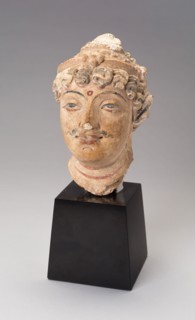 Head of a Bodhisattva, 3rd/5th century, Afghanistan or Pakistan, Ancient region of Gandhara,
