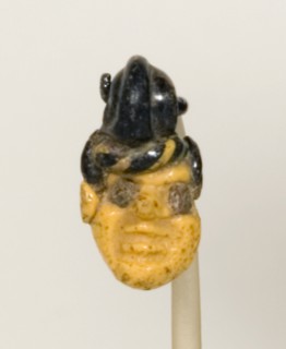 Pendant in the Shape of a Head, 5th century/3rd century BC, Phoenician, probably from the Eastern