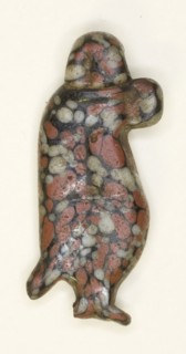 Amulet of Taweret, New Kingdom, Dynasty 18, reign of Akhenaten (about 1352–1336 BC), Egyptian,