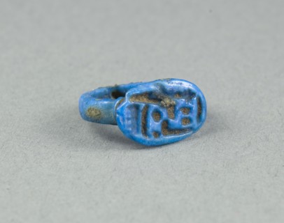 Ring: Amun-Ra, King of the Gods, the Lord, New Kingdom, Dynasties 18–20 (about 1550–1069 BC),