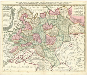 Map, Nicolas Sanson (1600-1667), Petrus Schenk (1660-1718/9), Copperplate print