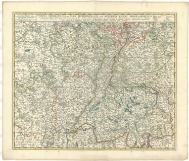 Map, Nicolaes Jansz. Visscher (1618-1679), Copperplate print