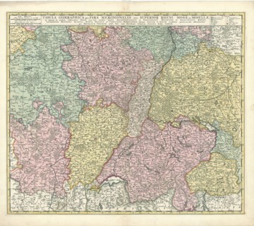 Map, Nicolaes Jansz. Visscher (1618-1679), Copperplate print
