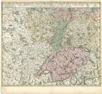 Map, Nicolaes Jansz. Visscher (1618-1679), Copperplate print