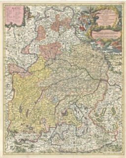 Map, S. R. I. Bavariae circulus atque electoratus, Nicolaes Jansz. Visscher (1618-1679),